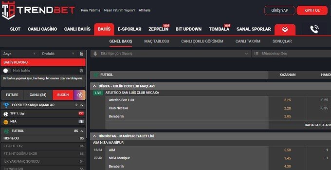 trendbet Bahis Sitesine Nasıl Para Yatırılır